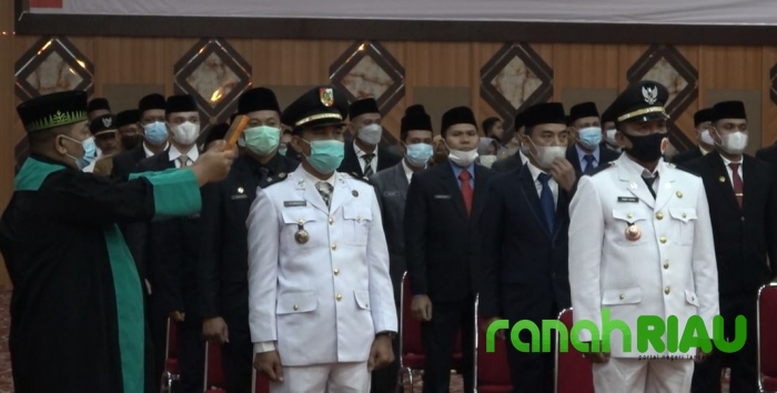 Mutasi para pejabat Pemko Pekanbaru, Kali ini, giliran 25 pejabat eselon III dan 7 eselon IV dimutas